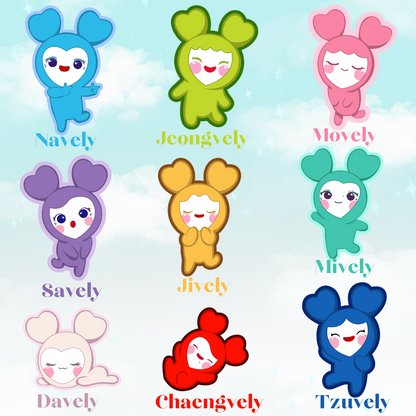 Lovely Dolls Stickers